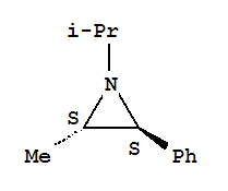 Aziridine, 2-methyl-1-(1-methylethyl)-3-phenyl-, (2s,3s)-(9ci)Structure,756411-91-3Structure Aziridine, 2-methyl-1-(1-methylethyl)-3-phenyl-, (2s,3s)-(9ci) Structure,756411-91-3Structure