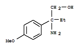 (9ci)-beta-氨基-beta-乙基-4-甲氧基-苯乙醇結(jié)構(gòu)式_756440-42-3結(jié)構(gòu)式