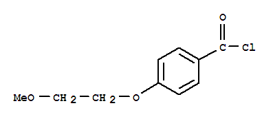 Benzoyl chloride, 4-(2-methoxyethoxy)-(9ci)Structure,756478-87-2Structure Benzoyl chloride, 4-(2-methoxyethoxy)-(9ci) Structure,756478-87-2Structure