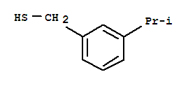 Benzenemethanethiol, 3-(1-methylethyl)-(9ci)Structure,756501-89-0Structure Benzenemethanethiol, 3-(1-methylethyl)-(9ci) Structure,756501-89-0Structure
