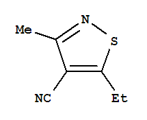 4-Isothiazolecarbonitrile,5-ethyl-3-methyl-(9ci)Structure,756531-49-4Structure 4-Isothiazolecarbonitrile,5-ethyl-3-methyl-(9ci) Structure,756531-49-4Structure