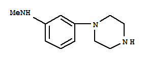 Benzenamine, n-methyl-3-(1-piperazinyl)-(9ci)Structure,756751-92-5Structure Benzenamine, n-methyl-3-(1-piperazinyl)-(9ci) Structure,756751-92-5Structure