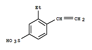 Benzenesulfonic acid, 4-ethenyl-3-ethyl-(9ci)Structure,756758-86-8Structure Benzenesulfonic acid, 4-ethenyl-3-ethyl-(9ci) Structure,756758-86-8Structure