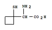 Cyclobutaneacetic acid, alpha-amino-1-mercapto-(9ci) Structure,756765-00-1Structure