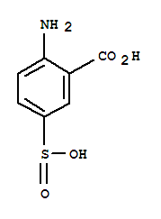 Benzoic acid, 2-amino-5-sulfino-(9ci) Structure,756796-65-3Structure