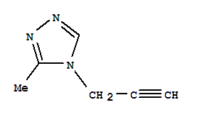 3-Methyl-4-(2-propyn-1-yl)-4h-1,2,4-triazoleStructure,756819-67-7Structure 3-Methyl-4-(2-propyn-1-yl)-4h-1,2,4-triazole Structure,756819-67-7Structure