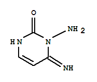 2(1H)-pyrimidinone,1-amino-3,6-dihydro-6-imino-(9ci) Structure,757180-98-6Structure
