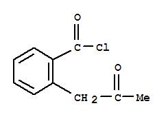 Benzoyl chloride, 2-(2-oxopropyl)-(9ci)Structure,75724-92-4Structure Benzoyl chloride, 2-(2-oxopropyl)-(9ci) Structure,75724-92-4Structure