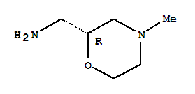 (r)-(9ci)-4-甲基-2-嗎啉甲胺結(jié)構(gòu)式_757910-97-7結(jié)構(gòu)式