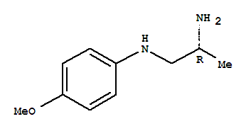 1,2-Propanediamine,n-(4-methoxyphenyl)-,(2r)-(9ci)Structure,757976-26-4Structure 1,2-Propanediamine,n-(4-methoxyphenyl)-,(2r)-(9ci) Structure,757976-26-4Structure