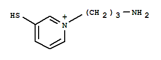 (9ci)-1-(3-氨基丙基)-3-疏基-吡啶(鹽)結構式_758642-63-6結構式