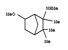 (9ci)-6-甲氧基-n,2,3,3-四甲基-雙環(huán)[2.2.1]庚烷-2-胺結(jié)構(gòu)式_758650-09-8結(jié)構(gòu)式