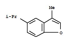 Benzofuran, 3-methyl-5-(1-methylethyl)-(9ci)Structure,758686-34-9Structure Benzofuran, 3-methyl-5-(1-methylethyl)-(9ci) Structure,758686-34-9Structure