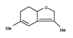 Benzofuran,2,6,7,7a-tetrahydro-3,5-dimethyl-(9ci) Structure,758720-10-4Structure