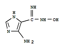 1H-imidazole-4-carboximidamide,5-amino-n-hydroxy- Structure,7593-47-7Structure