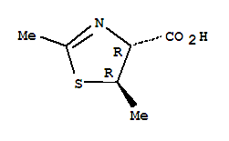4-Thiazolecarboxylicacid,4,5-dihydro-2,5-dimethyl-,trans-(9ci)Structure,759409-32-0Structure 4-Thiazolecarboxylicacid,4,5-dihydro-2,5-dimethyl-,trans-(9ci) Structure,759409-32-0Structure