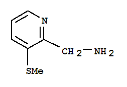 (9ci)-3-(甲基硫代)-2-吡啶甲胺結構式_759447-33-1結構式