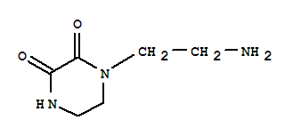 2,3-Piperazinedione,1-(2-aminoethyl)-(9ci) Structure,760122-98-3Structure