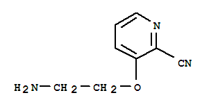 2-Pyridinecarbonitrile,3-(2-aminoethoxy)-(9ci)Structure,760161-21-5Structure 2-Pyridinecarbonitrile,3-(2-aminoethoxy)-(9ci) Structure,760161-21-5Structure