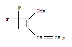 Cyclobutene, 1-ethenyl-3,3-difluoro-2-methoxy-(9ci) Structure,760179-30-4Structure