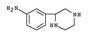 Benzenamine, 3-(2-piperazinyl)-(9ci)Structure,760920-26-1Structure Benzenamine, 3-(2-piperazinyl)-(9ci) Structure,760920-26-1Structure