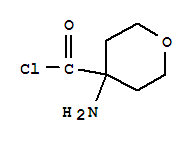 (9ci)-4-氨基四氫-2H-吡喃-4-羰酰氯結(jié)構(gòu)式_761340-01-6結(jié)構(gòu)式