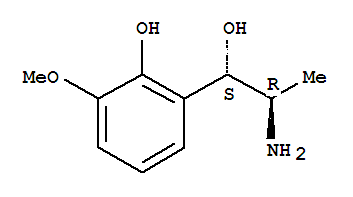 Benzenemethanol, alpha-(1-aminoethyl)-2-hydroxy-3-methoxy-, (r*,s*)-(9ci)Structure,761351-94-4Structure Benzenemethanol, alpha-(1-aminoethyl)-2-hydroxy-3-methoxy-, (r*,s*)-(9ci) Structure,761351-94-4Structure