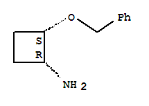 Cyclobutanamine, 2-(phenylmethoxy)-, (1r,2s)-(9ci) Structure,761383-97-5Structure