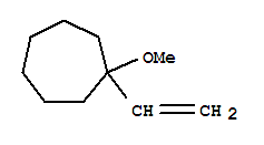 Cycloheptane, 1-ethenyl-1-methoxy-(9ci) Structure,761411-15-8Structure