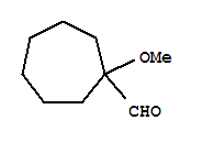 Cycloheptanecarboxaldehyde, 1-methoxy-(9ci) Structure,761411-23-8Structure
