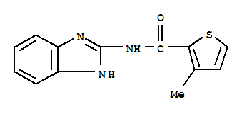2-Thiophenecarboxamide,n-1h-benzimidazol-2-yl-3-methyl-(9ci)Structure,761418-68-2Structure 2-Thiophenecarboxamide,n-1h-benzimidazol-2-yl-3-methyl-(9ci) Structure,761418-68-2Structure