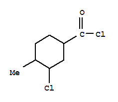Cyclohexanecarbonyl chloride, 3-chloro-4-methyl-(9ci)Structure,76170-68-8Structure Cyclohexanecarbonyl chloride, 3-chloro-4-methyl-(9ci) Structure,76170-68-8Structure