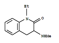 2(1H)-quinolinone,1-ethyl-3,4-dihydro-3-(methylamino)-(9ci)Structure,762206-46-2Structure 2(1H)-quinolinone,1-ethyl-3,4-dihydro-3-(methylamino)-(9ci) Structure,762206-46-2Structure
