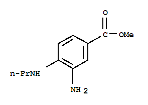 Benzoic acid, 3-amino-4-(propylamino)-, methyl ester (9ci) Structure,762295-22-7Structure