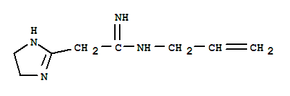 (9ci)-4,5-二氫-n-2-丙烯基-1H-咪唑-2-鹽酸乙脒結(jié)構(gòu)式_763874-62-0結(jié)構(gòu)式