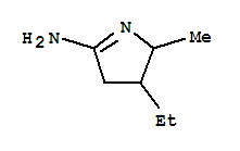 (9ci)-3-乙基-3,4-二氫-2-甲基-2H-吡咯-5-胺結構式_763905-44-8結構式