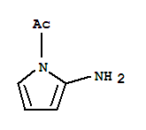 1H-pyrrol-2-amine,1-acetyl-(9ci) Structure,763926-88-1Structure