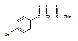 Benzenepropanoic acid, alpha-fluoro-4-methyl-beta-oxo-, methyl ester (9ci)Structure,76435-48-8Structure Benzenepropanoic acid, alpha-fluoro-4-methyl-beta-oxo-, methyl ester (9ci) Structure,76435-48-8Structure