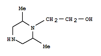 (9ci)-2,6-二甲基-1-哌嗪乙醇結(jié)構(gòu)式_764633-10-5結(jié)構(gòu)式