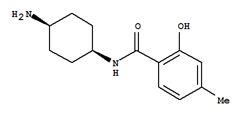 Benzamide, n-(cis-4-aminocyclohexyl)-2-hydroxy-4-methyl-(9ci)Structure,764645-38-7Structure Benzamide, n-(cis-4-aminocyclohexyl)-2-hydroxy-4-methyl-(9ci) Structure,764645-38-7Structure
