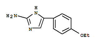1H-imidazol-2-amine,4-(4-ethoxyphenyl)-(9ci)Structure,76507-16-9Structure 1H-imidazol-2-amine,4-(4-ethoxyphenyl)-(9ci) Structure,76507-16-9Structure