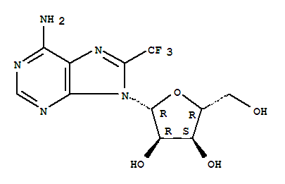 8-(三氟甲基)腺苷酸結構式_76513-89-8結構式