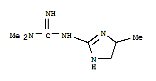 (9ci)-n-(4,5-二氫-4-甲基-1H-咪唑-2-基)-N,N-二甲基-胍結(jié)構(gòu)式_765210-93-3結(jié)構(gòu)式