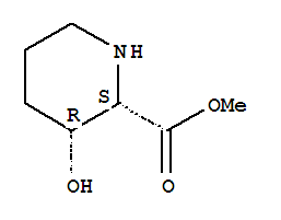2-Piperidinecarboxylic acid, 3-hydroxy-, methyl ester, (2r,3s)-rel-(9ci)Structure,765251-99-8Structure 2-Piperidinecarboxylic acid, 3-hydroxy-, methyl ester, (2r,3s)-rel-(9ci) Structure,765251-99-8Structure