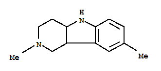 1H-pyrido[4,3-b]indole,2,3,4,4a,5,9b-hexahydro-2,8-dimethyl-(9ci) Structure,766445-92-5Structure