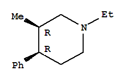 順式-(9ci)-1-乙基-3-甲基-4-苯基哌啶結(jié)構式_766447-27-2結(jié)構式