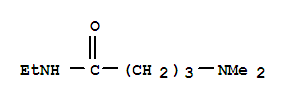 (9ci)-4-(二甲基氨基)-n-乙基-丁酰胺結(jié)構(gòu)式_766498-90-2結(jié)構(gòu)式