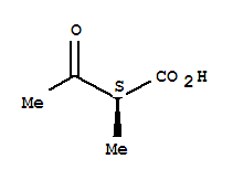 Butanoic acid, 2-methyl-3-oxo-, (2s)-(9ci)Structure,76652-88-5Structure Butanoic acid, 2-methyl-3-oxo-, (2s)-(9ci) Structure,76652-88-5Structure