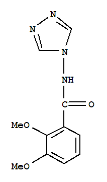 Benzamide, 2,3-dimethoxy-n-4h-1,2,4-triazol-4-yl-(9ci)Structure,766526-40-3Structure Benzamide, 2,3-dimethoxy-n-4h-1,2,4-triazol-4-yl-(9ci) Structure,766526-40-3Structure
