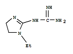 (9ci)-(1-乙基-4,5-二氫-1H-咪唑-2-基)-胍結(jié)構(gòu)式_769059-87-2結(jié)構(gòu)式